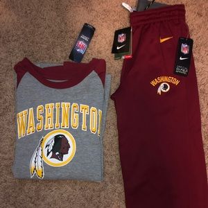 NFL Washington Redskins Shirt & Pants